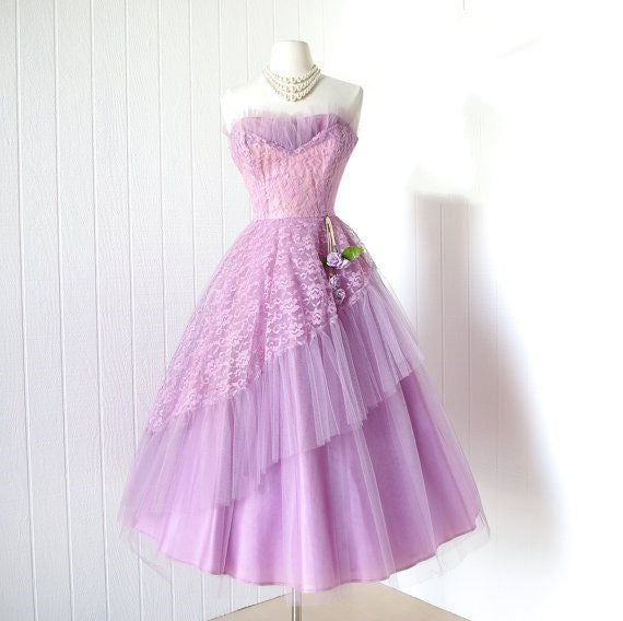 NiceVestidos-Pink Purple Tulle Short Formal Homecoming Dress Hoco Dress nv5504
