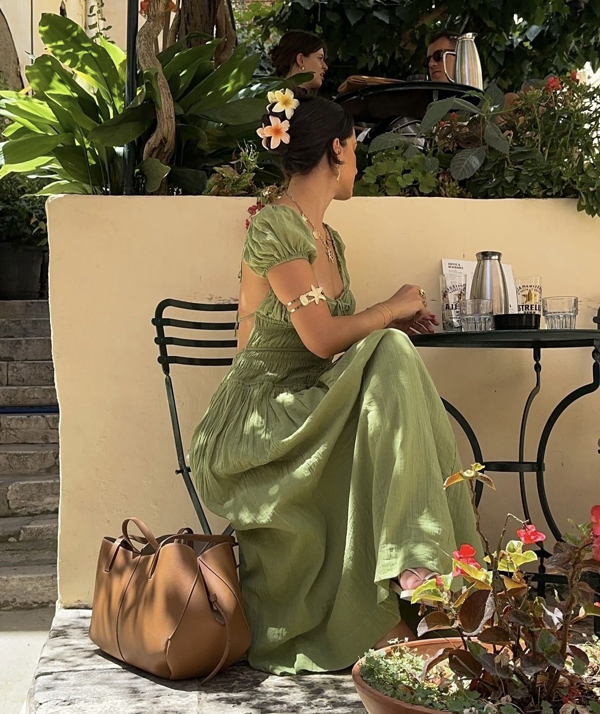 Grünes, modisches, langes Chiffon-Ballkleid, Abendkleid, Hochzeitsgast, Partykleid, nv4802