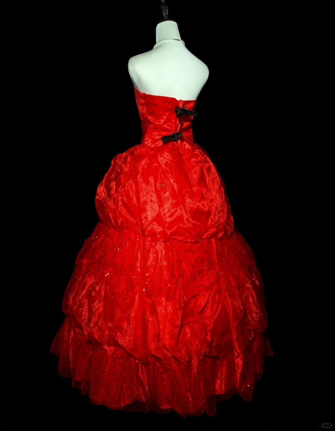 Gold Elegant Long Satin Ball Gown Evening Dress nv4782