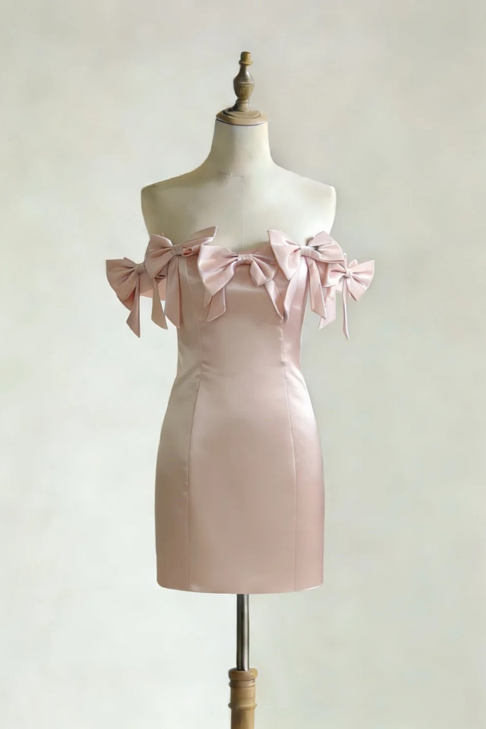 Pink Short Homecoming Dress, Birthday Dress, Party Dress, Princess Dress NV6742