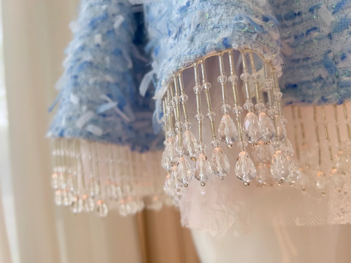 NiceVestidos - Robe courte bleue d'anniversaire, robe de soirée NV5940