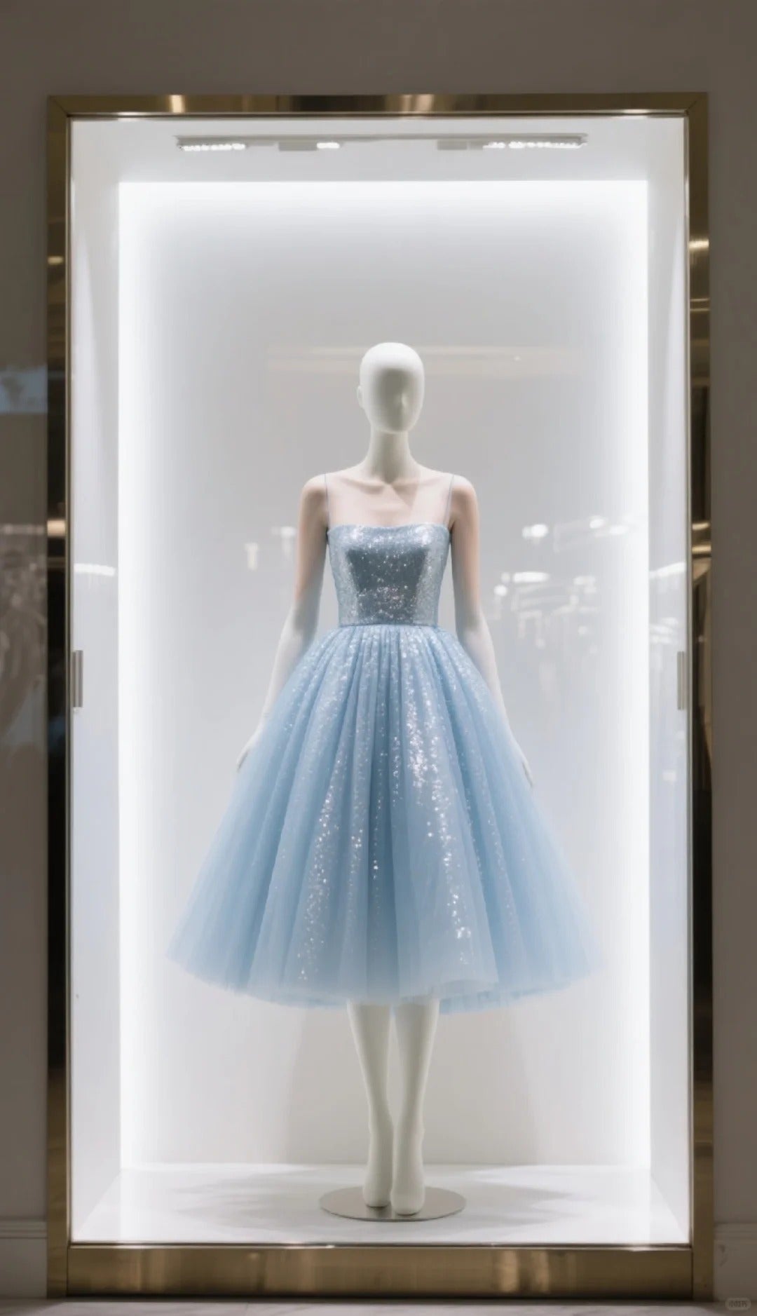 Blaues funkelndes Homecoming-Kleid, elegantes kurzes Prinzessinnen-Tüll-Ballkleid, Abendkleid, nv4430