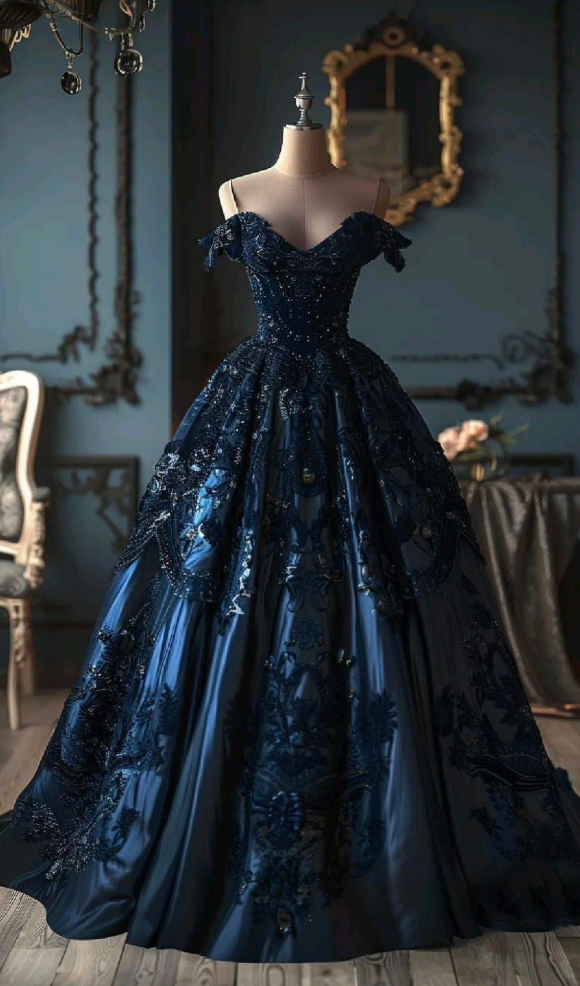 Luxurious And Exquisite Long Ball Gown NV6503