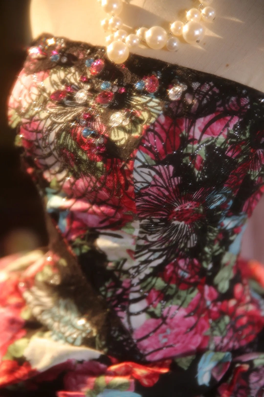 NiceVestidos - Robe vintage de princesse à fleurs, tulle perlé exquis, robe pour 16 ans, NV5857