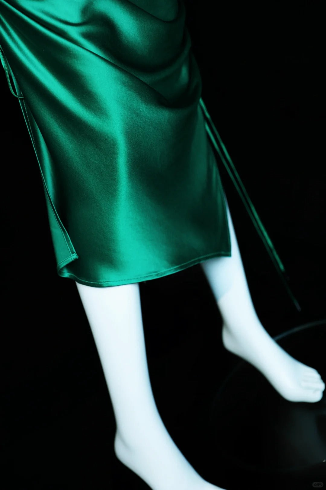 Green Charming Long Satin Prom Dress Evening Dress Party Dress nv5138