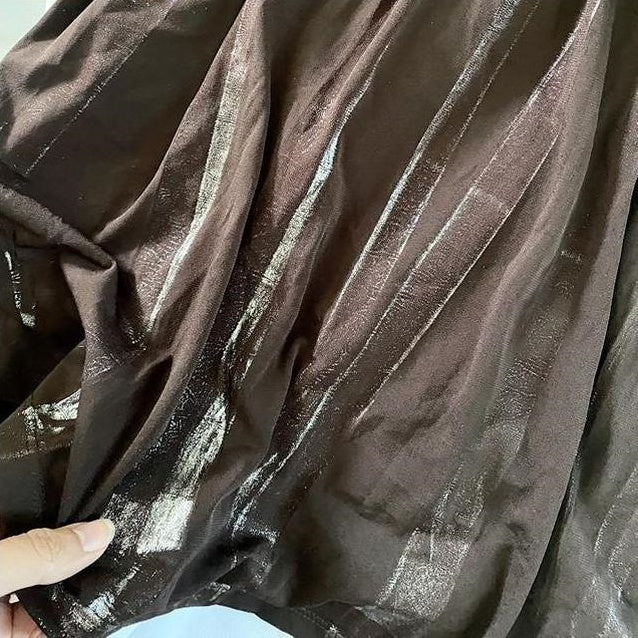 Brown Vintage Fairy Chiffon Homecoming Dress Party Dress Birthday Dress Prom Dress nv4539