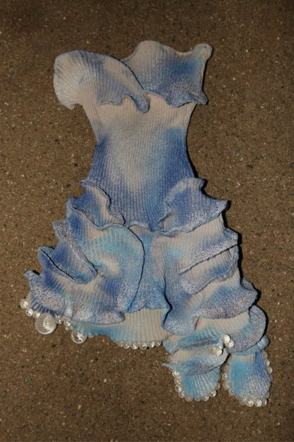 Blue Fashion Gradient Short Mini Homecoming Dress Fairy Gown nv5196