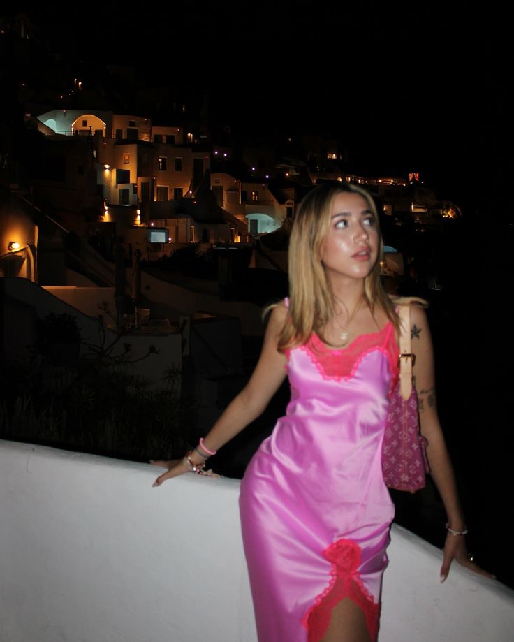 Rosa Mode Spitze Ausschnitt Lange Satin Sexy Schlitz Elegante Ballkleid Abendkleid Partykleid nv3298