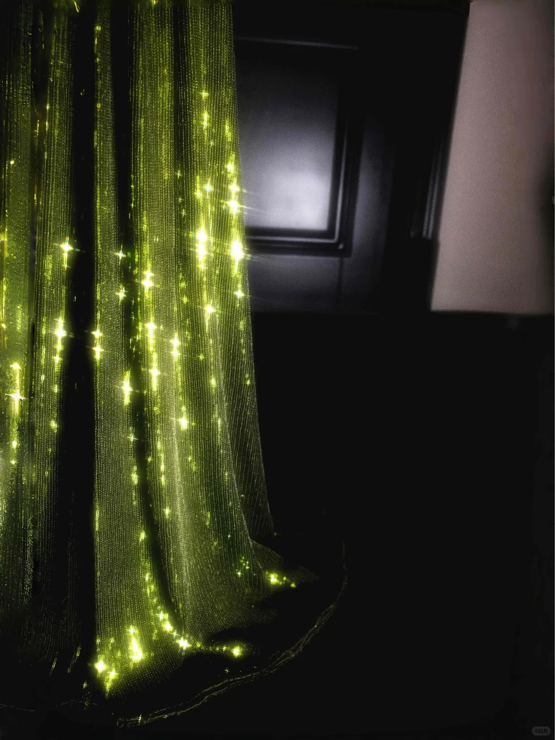 Der Zauberer von Oz 🍃 Bezauberndes, atemberaubendes Kleid mit grün schimmernden und wunderschönen Pailletten, langes und bodenlanges Ballkleid nv5203