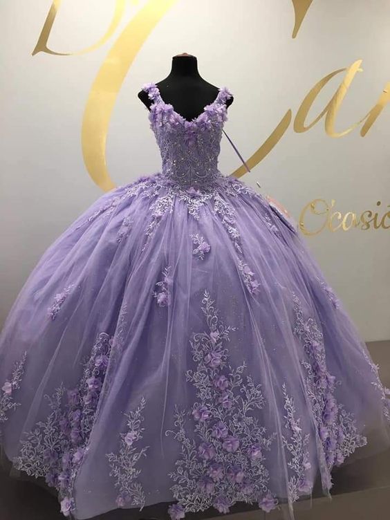 Robe de soirée longue en tulle et dentelle sur mesure nv64