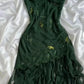 Dark green chiffon ruffle short/long homecoming dress prom dress formal dress evening dress nv4491