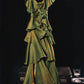 Green multi-layered satin long party dress prom gown evening gown nv4282