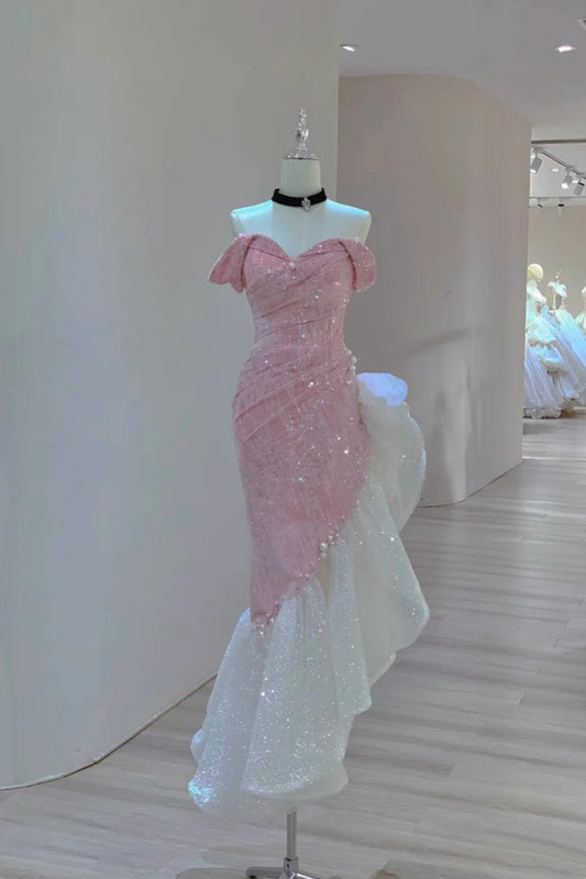 Customized Size and Color New Fashionable High End Long Dress NV6487