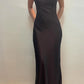 NiceVestidos--Exquisite floral beaded fairy dress Sleeveless Black Chiffon Slim fit Floor length Evening Dress NV5775