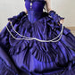 Purple Vintage Fashion Elegant Long Satin Floor Length Ball Gown Evening Dress Party Dress nv4193