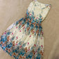 Floral French court style short chiffon homecoming dress birthday dress nv5161