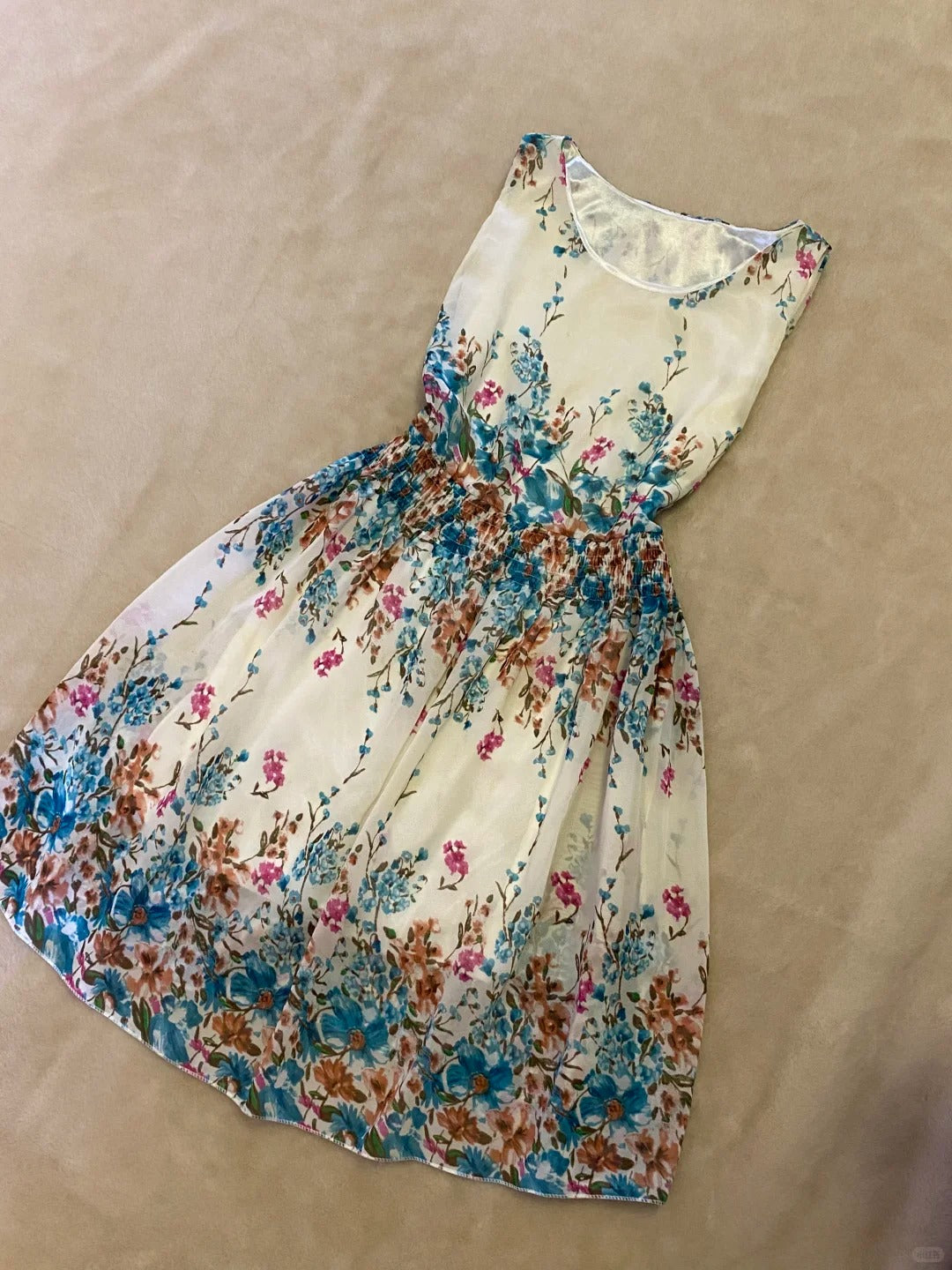 Floral French court style short chiffon homecoming dress birthday dress nv5161