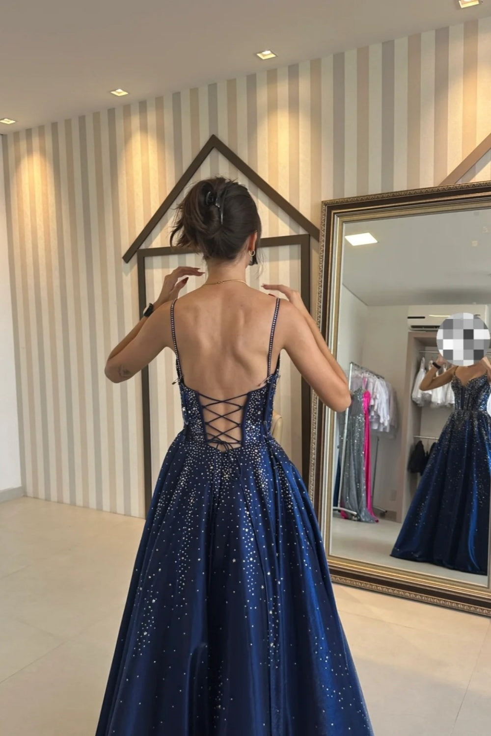 New Retro Formal Dress Long Dress NV6452