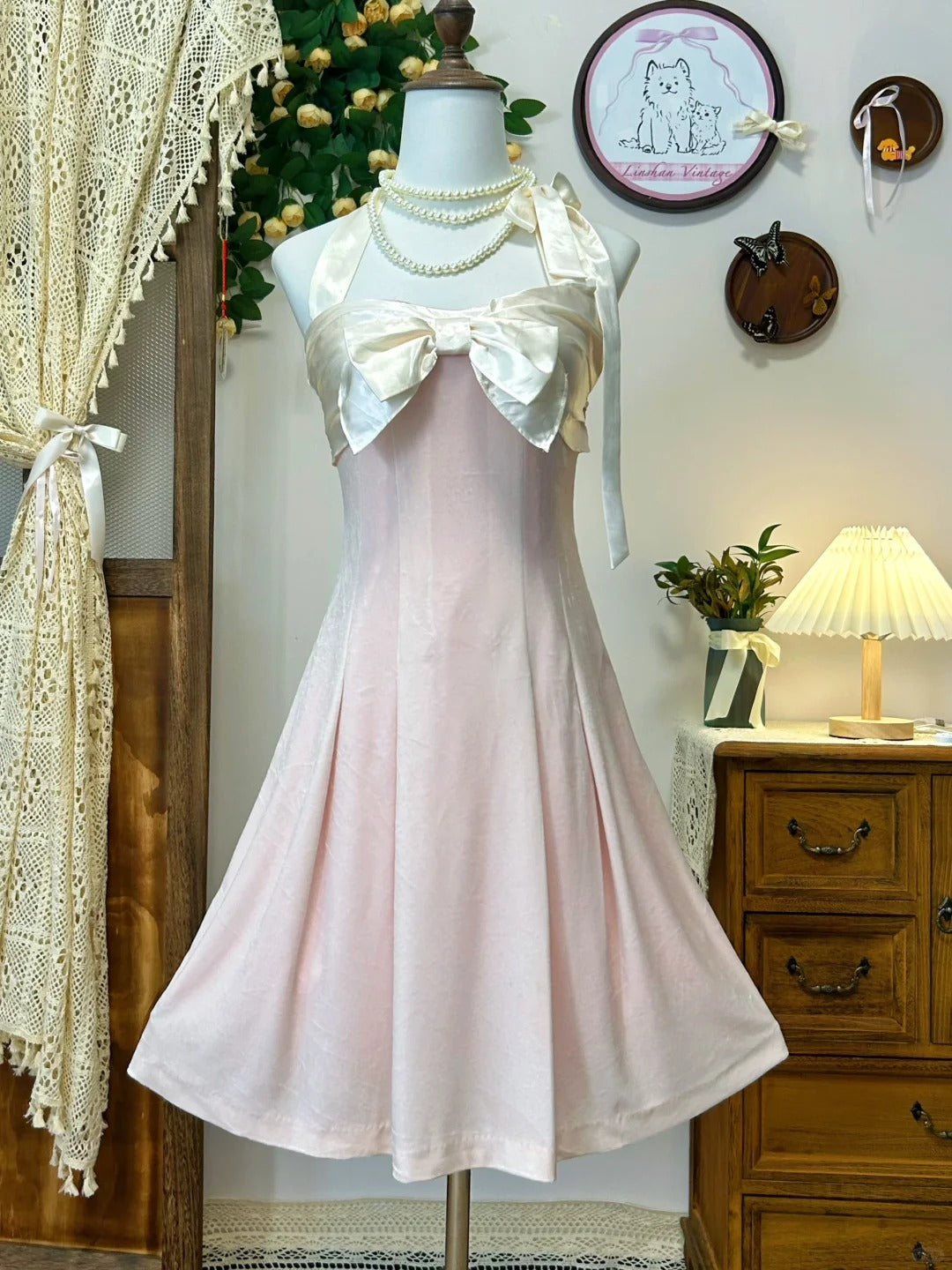 Rosa Süßes Langes Satin Homecoming Kleid Ballkleid Abendkleid Geburtstagskleid nv4205