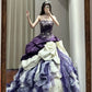 NiceVestidos--Purple Vintage Exquisite Beaded Long Satin Tulle Ball Gown Princess 16th Birthday Dress NV5665