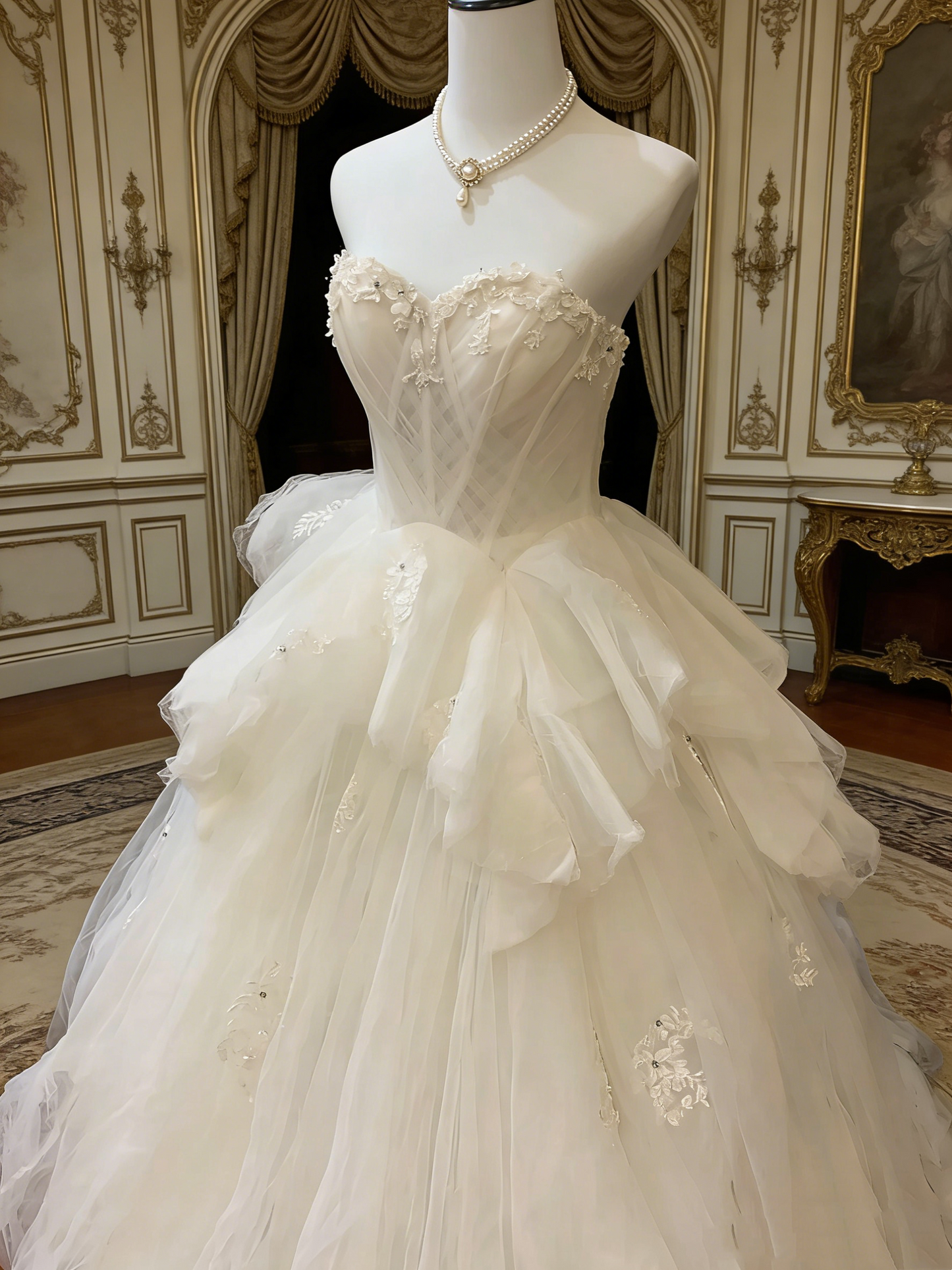 beaded engagement dress Sparkling mint green mermaid-cut engagement dress Hand-beaded to perfection with an elegant open-shoulder cape sleeve design. #engament #mintgreen #engagementdress #hautecouture #aistecouture #bridal #dubai #abudhabi