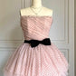 NiceVestidos--Short Homecoming Dress Birthday Dress Tulle Polka Dot Puffy Dress NV5671