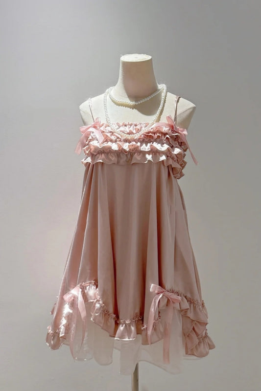 Short Satin Birthday Dress/Holiday Party Dress NV6375