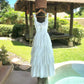 White sweet long chiffon homecoming dress birthday party dress nv4940