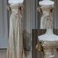 NiceVestidos-_Gold sequined long shimmering formal ball gown NV5994
