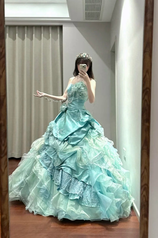 Blue Long Ball Dress NV6717