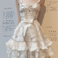 White plaid floral short homecoming dress tulle multi-layered ruffle fairy birthday party dress princess nv4547