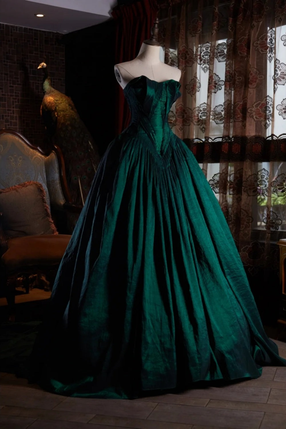 Green Elegant Long Formal Dress NV6540