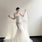Seashell Crystal Mermaid Long Wedding Dress NV6655