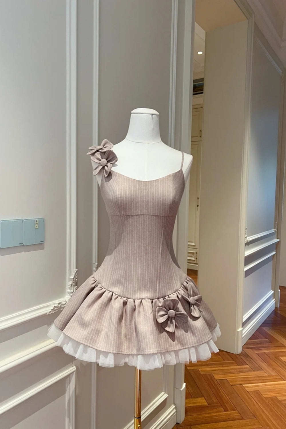 NiceVestidos-_NV NV Robe d'anniversaire/robe de soirée courte rose et ravissante NV5941