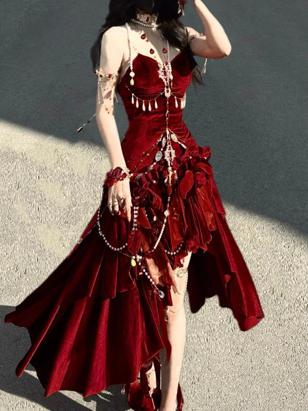 Retro Long Goddess Dress Prom Dress NV6474