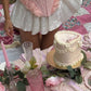 Pink Sweet Fashion Short Lace Homecoming Dress Birthday Party Dress nv4886