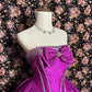 Purple Sequin Beading Elegant Exquisite Long Floor Length Ball Gown Evening Dress nv4177