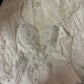 Weißes Vintage Elegantes Exquisites Perlenbesetztes Spitzen-Langtüll-Meerjungfrauenkleid Schlankes Bodenlanges Ballkleid Abendkleid Partykleid Hochzeitskleid nv4122