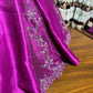 Purple Sequin Beading Elegant Exquisite Long Floor Length Ball Gown Evening Dress nv4177
