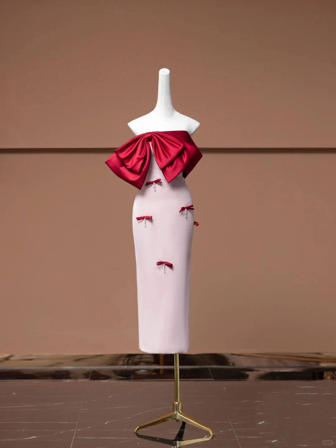 Pink Cute Butterfly Beaded Fashion Long Prom Dress Evening Dress Party Dress  nv4744