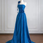 Blue dresses Floral dresses Long dresses Taffeta dresses Floor-length dresses Ball gowns Evening gowns nv5049