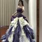 NiceVestidos--Purple Vintage Exquisite Beaded Long Satin Tulle Ball Gown Princess 16th Birthday Dress NV5665