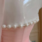 Pink Sweet Elegant Exquisite Beaded Long Chiffon Homecoming Dress Prom Dress Evening Dress Party Dress nv4154