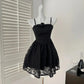 White/Black Homecoming Dress Short Lace Prom Dress Evening Dress nv4383