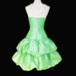 Green Cute Sweet Fashion Elegant Beaded Short Satin Homecoming Dress Prom Dress Evening Dress Birthday Party Dress nv3945