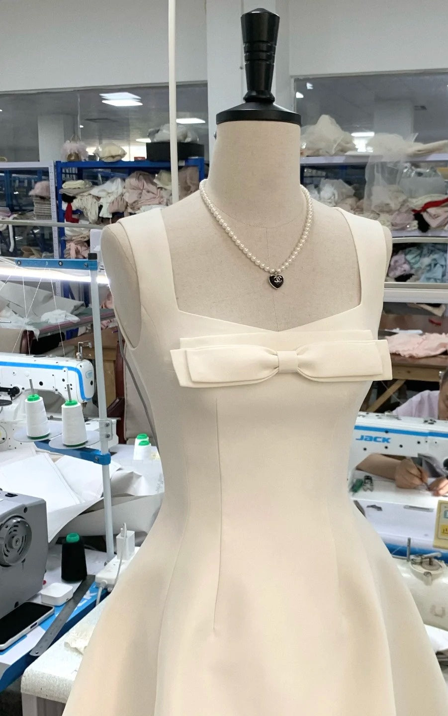 Red/Pink/White Fashion Sweet Bow Short Homecoming Dress Prom Dress Birthday Dress nv4514