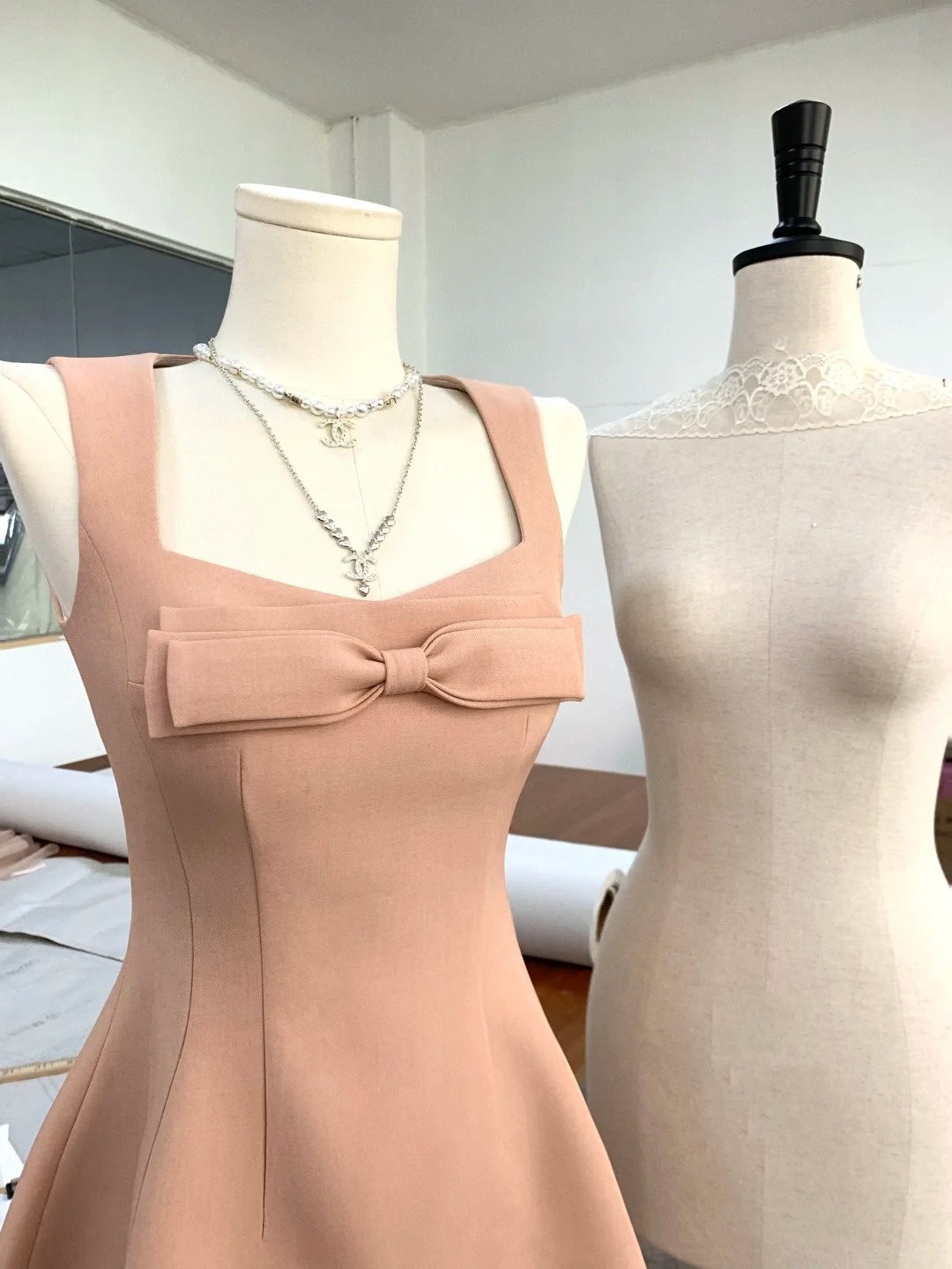 Red/Pink/White Fashion Sweet Bow Short Homecoming Dress Prom Dress Birthday Dress nv4514