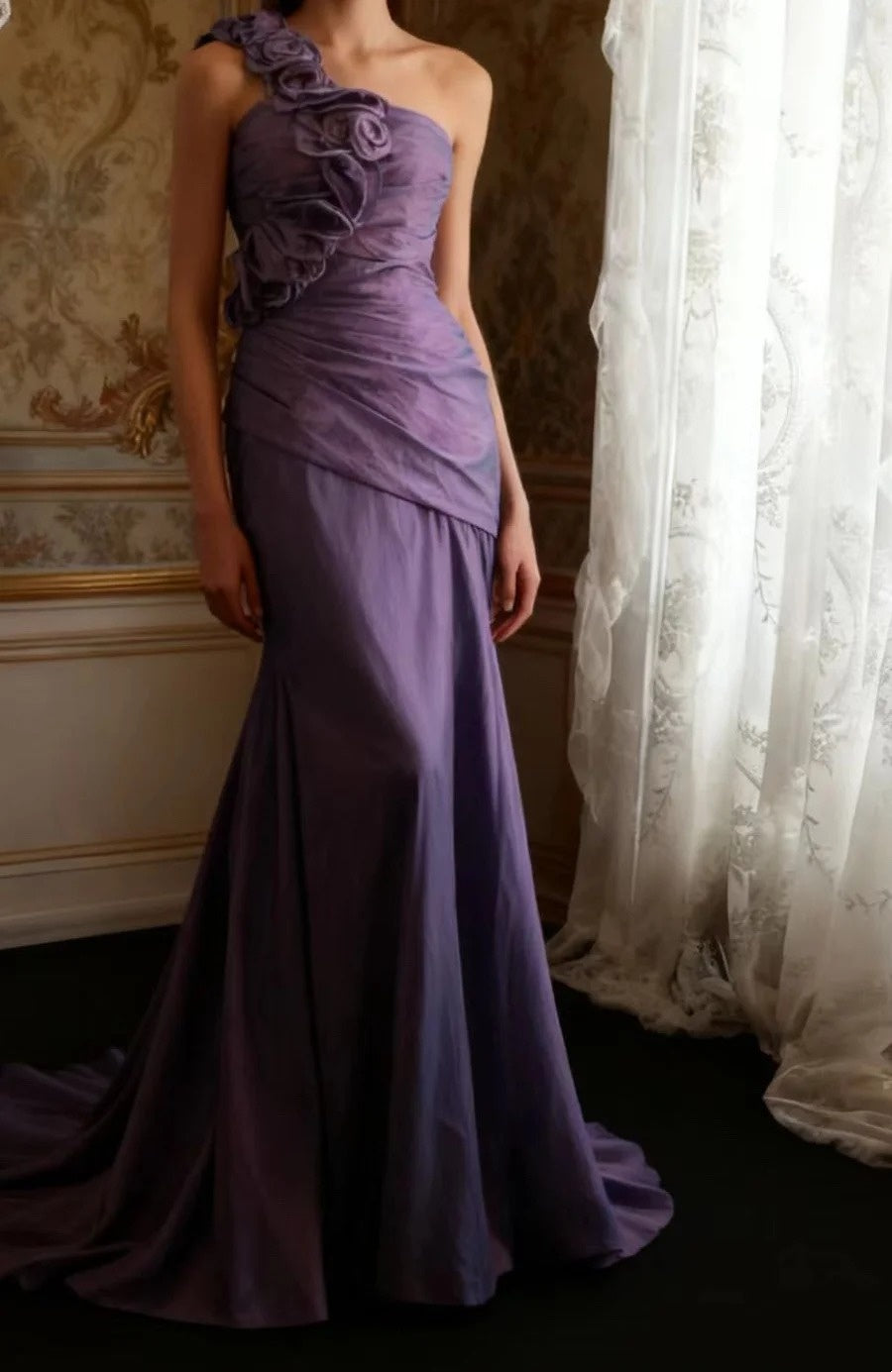 Purple Ball Princess Long Dress NV6584