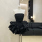 Black Fashion Homecoming Dress Short Tutu Birthday Party Dress nv4360
