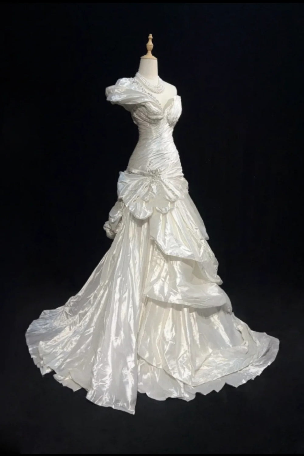 Gorgeous long exquisite bead decoration formal party dress Prom dress NV6577